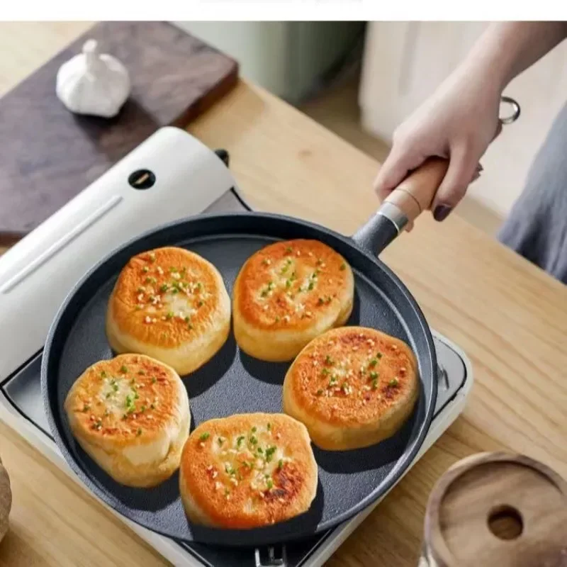 26cm Cast Iron Frying Pan Unco - Mini Pancake Griddle 评论和价格
