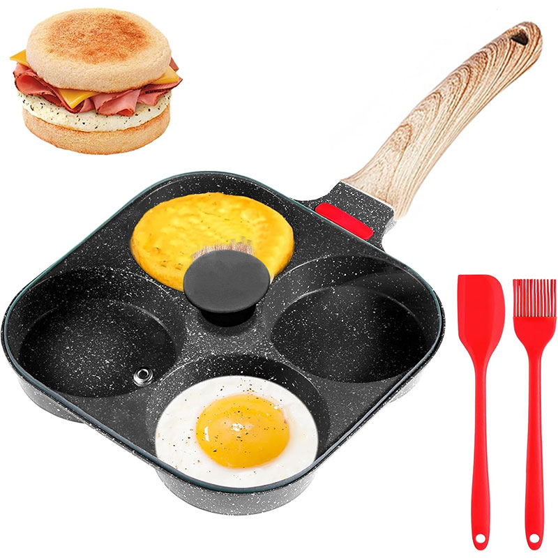Deepened Egg Frying Pan with L - Mini Pancake Griddle 评论和价格