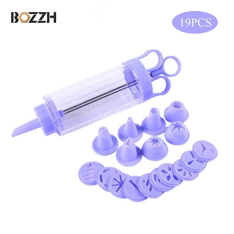BOZZH DIY Manual Cookie Press  - Churros Maker Gun 评论和价格